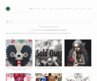 Sallycentigrade.com(Sally Centigrade Art Gallery) Screenshot