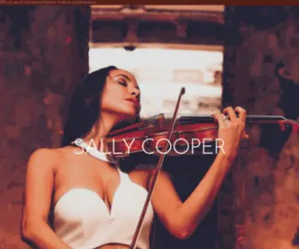 Sallycooperviolin.com(Sally Cooper) Screenshot