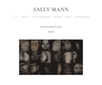 Sallymann.com(Sally Mann) Screenshot