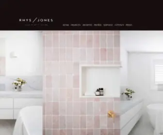 Sallyrhysjones.com(JONES INTERIOR ARCHITECTURE) Screenshot