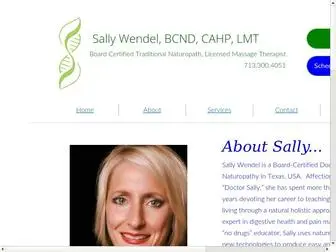 Sallywendel.com(About) Screenshot