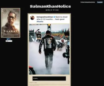 Salmankhanholics.com(Salman Khan) Screenshot