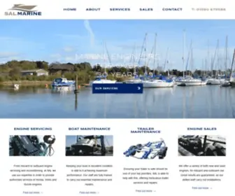 Salmarine.com Screenshot