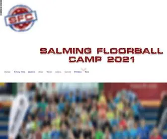 Salmingfloorballcamp.sk(Salming floorball camp) Screenshot