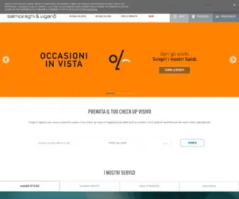 Salmoiraghievigano.it(Salmoiraghi & Viganò) Screenshot