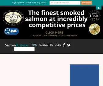 Salmonbusiness.com(News from the market for salmon) Screenshot