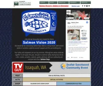 Salmondays.org(52nd Annual Salmon Days) Screenshot