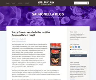 Salmonellablog.com(Salmonella Blog) Screenshot