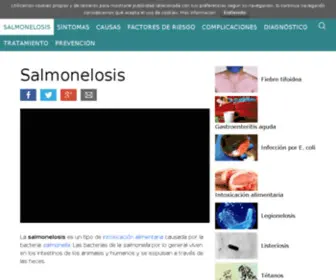 Salmonelosis.net(Salmonelosis) Screenshot