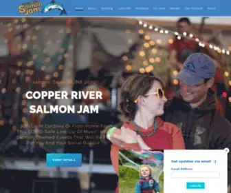 Salmonjam.org(Celebrating What Sustains Us) Screenshot