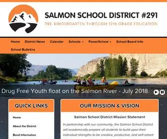 Salmonschools.com(Salmon School District) Screenshot