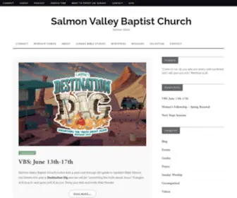 Salmonvalleybaptist.org(Salmon Valley Baptist Church) Screenshot