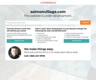 Salmonvillage.com(salmonvillage) Screenshot