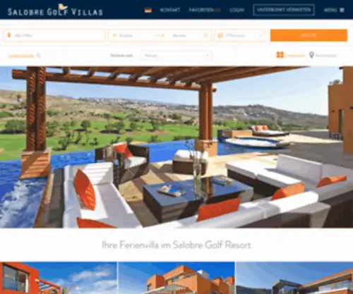 SalobregolfVillas.com(Ferienhaus Gran Canaria) Screenshot