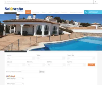 Salobrenavacaciones.com(Inmobiliaria Salobreña Vacaciones) Screenshot