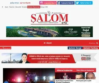Salom.com.tr(Şalom Gazetesi) Screenshot