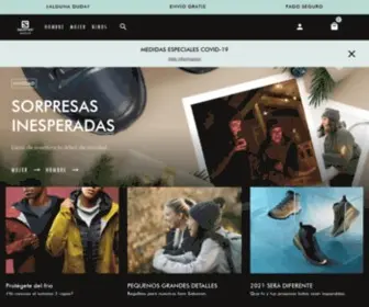 Salomon.com.mx(En Salomon encuentra el equipo indispensable para actividades outdoors) Screenshot