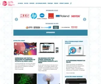 Salon-Cprint.com(Salon de la Communication Visuelle) Screenshot