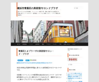 Salon-DE-Plaza.com(Salon DE Plaza) Screenshot