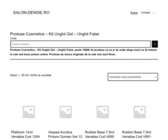 Salon-Denise.ro(Salon Denise) Screenshot