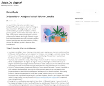 Salon-DU-Vegetal.com(Best Way To Grow Cannabis) Screenshot