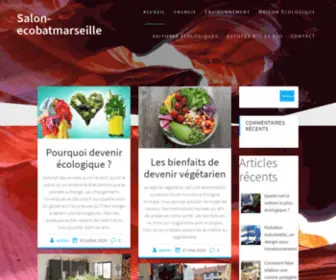 Salon-Ecobatmarseille.com(Blog sur l'écologie) Screenshot