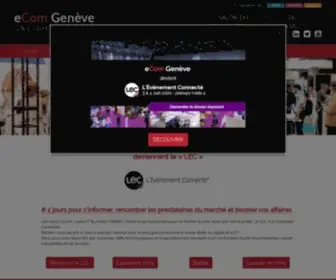 Salon-Ecom.com(Salon eCom Genève. Plus grand événement e) Screenshot