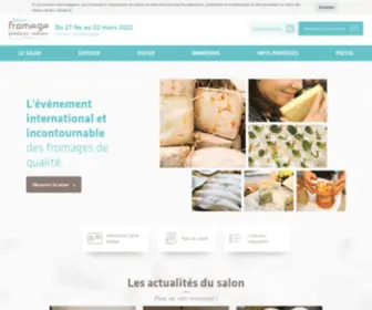 Salon-Fromage.com(Salon du fromage) Screenshot