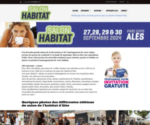 Salon-Habitat-Ales.fr(Salon Habitat Alès) Screenshot
