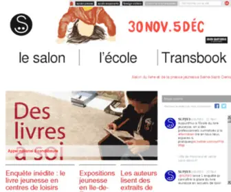 Salon-Livre-Presse-Jeunesse.net(Salon du livre et de la presse jeunesse) Screenshot