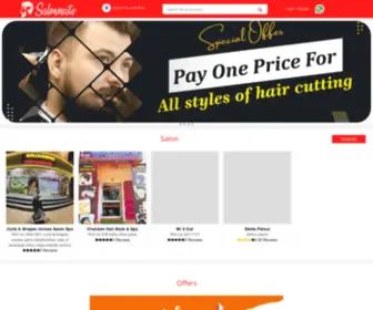 Salon-Mate.com(Best Hair Salons in Bhubaneswar) Screenshot