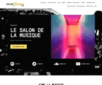 Salon-Musique.com(Tout pour la musique) Screenshot