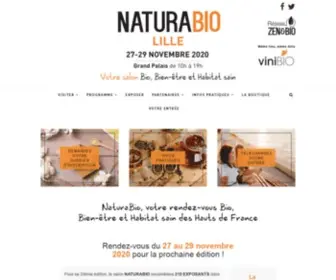 Salon-Naturabio.com(Salon Natura Bio) Screenshot