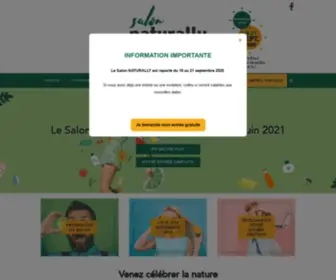 Salon-Naturally.fr(Venez préparer votre été bio et bien) Screenshot