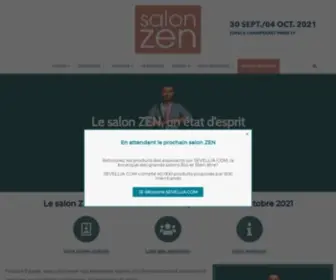 Salon-Zen.fr(Salon ZEN Paris) Screenshot