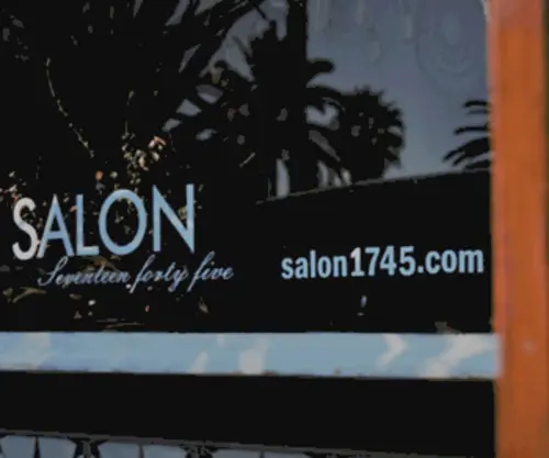 Salon1745.com(Hair Artist Studio with Style) Screenshot