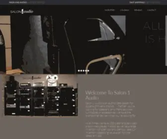 Salon1Audio.com(Salon 1 Audio features the best in high) Screenshot