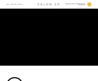 Salon25.net(SALON 25) Screenshot