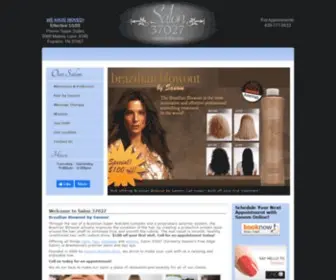 Salon37027.com(Salon 37027) Screenshot