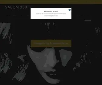 Salon833.com(Salon 833) Screenshot