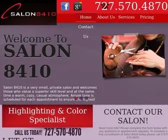 Salon8410.com(Salon 8410) Screenshot