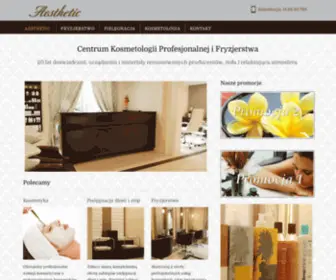 Salonaesthetic.pl(Centrum Kosmetologii Profesjonalnej) Screenshot