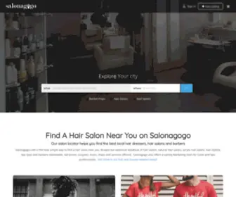 Salonagogo.com(Find The Best Hair Salon Near You on Salonagogo) Screenshot