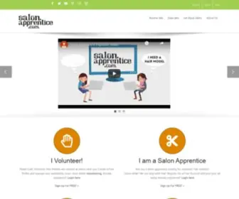 Salonapprentice.com(Maintenance mode) Screenshot