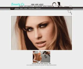 Salonbeautyco.com(Home) Screenshot