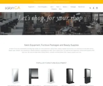 Salonca.com(Beauty Salon Equipment) Screenshot