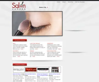 Saloncanada.com(Salon Canada) Screenshot