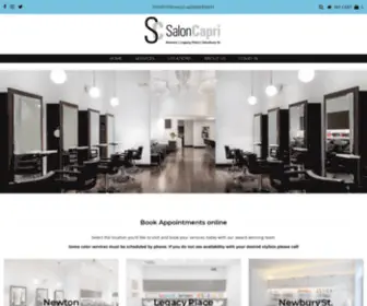 Saloncapri.com(Salon Capri) Screenshot