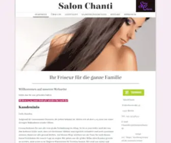 Salonchanti.com(Salon Chanti) Screenshot