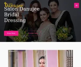 Salondanujee.com(Bridal Dressing & makeup for kandyan) Screenshot